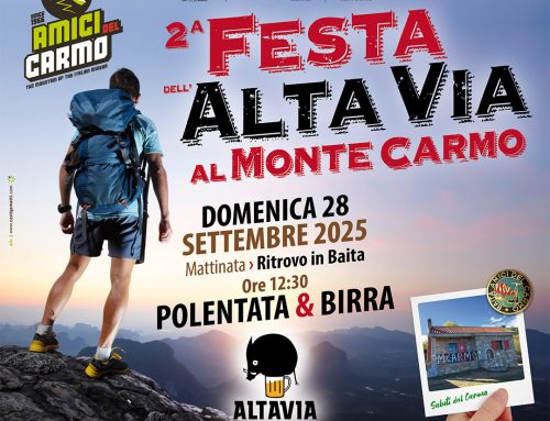 Domenica 28 Settembre 2025 – 2a Festa dell’Alta Via al Monte Carmo